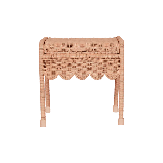 Petal Storie Stool - Seashell Pink