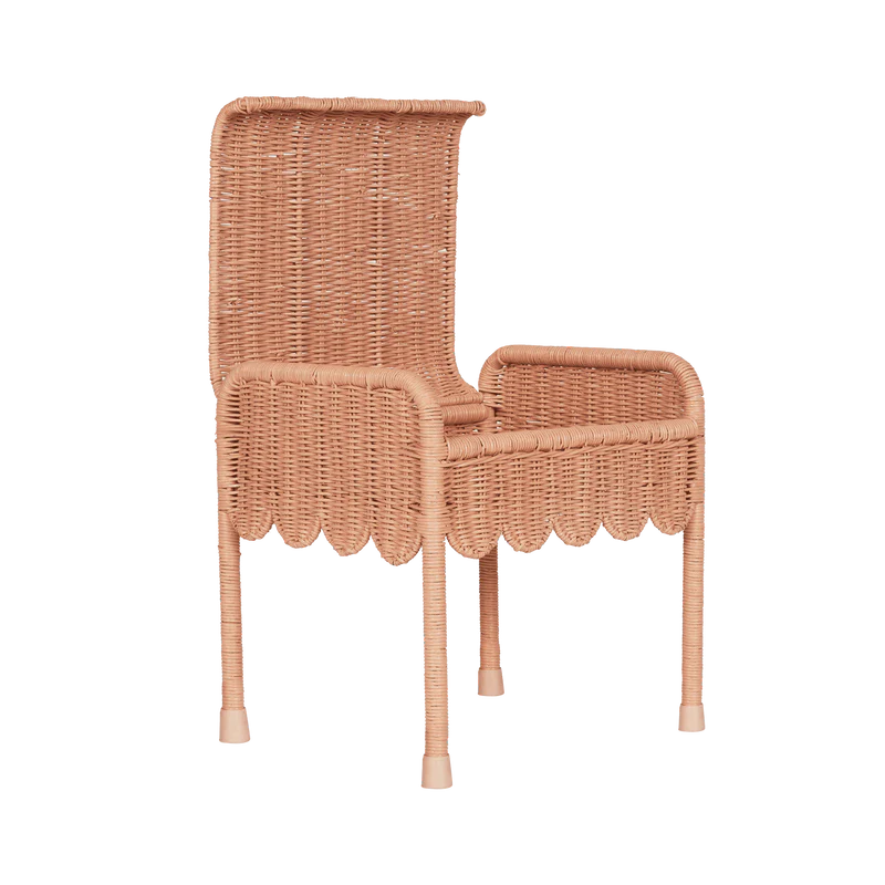 Petal Storie Stool - Seashell Pink