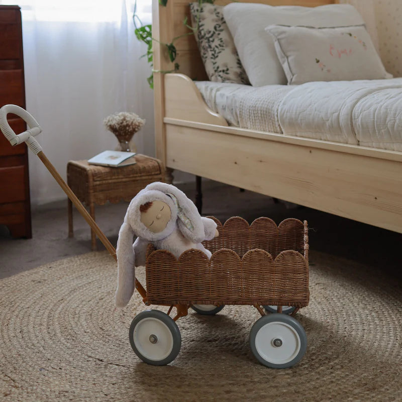 Dinkum Dolls Petal Wonder Wagon - Natural