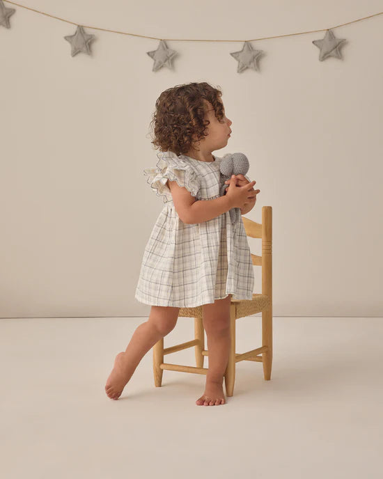 Quincy Mae Alina Dress Blue Plaid