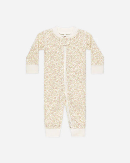 Zip Longsleeve Sleeper | Primrose