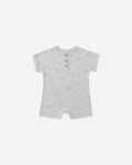 Quincy Mae Short Sleeve One-Piece Airplanes