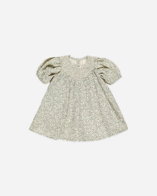 Quincy Mae Carina Dress - Green Garden