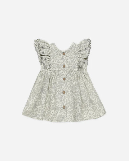 Quincy Mae Alina Dress | Blue Blossom