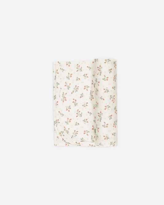 Bamboo Swaddle | Strawberries