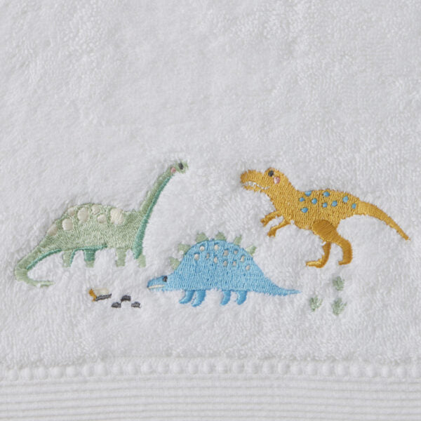 Jiggle & Giggle Dallying Dino Bath Towel & Face Washer