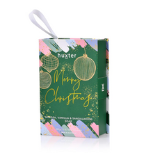 Load image into Gallery viewer, Merry Christmas Hanging Soap Book Gift- Green
