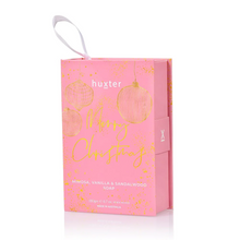 Load image into Gallery viewer, Merry Christmas Hanging Soap Book Gift- Pink
