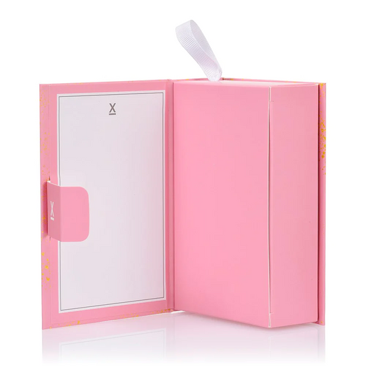 Merry Christmas Hanging Soap Book Gift- Pink