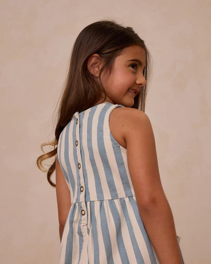Rylee & Cru Dani Romper | Ocean Stripe
