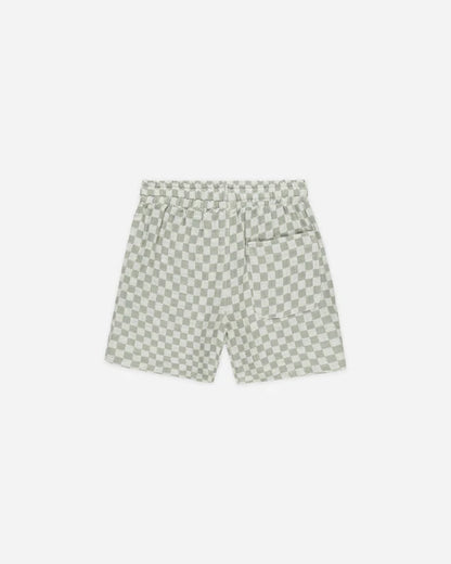 Rylee & Cru Bermuda Short | Sage Check
