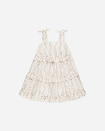 Rylee & Cru Ruffle Swing Dress | Summer Stripe