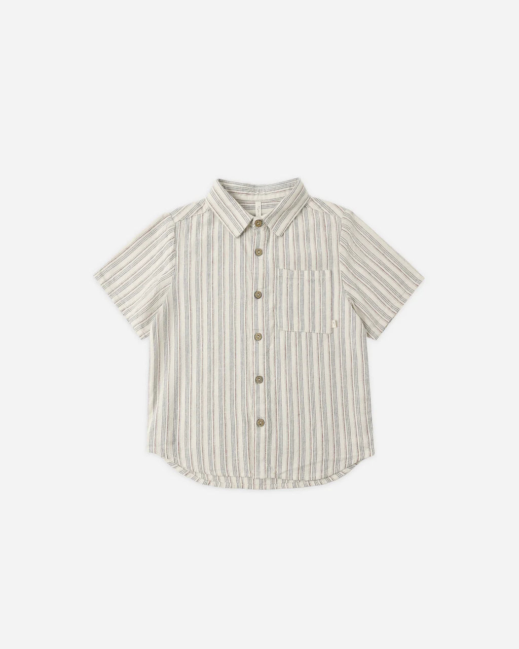Rylee & Cru Collared Short Sleeve Shirt Nautical Stripe