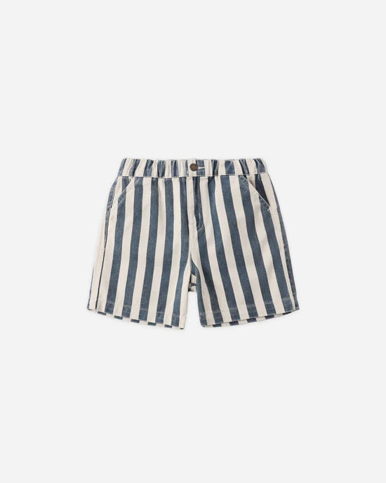 Rylee & Cru Dawson Short - Navy Stripe