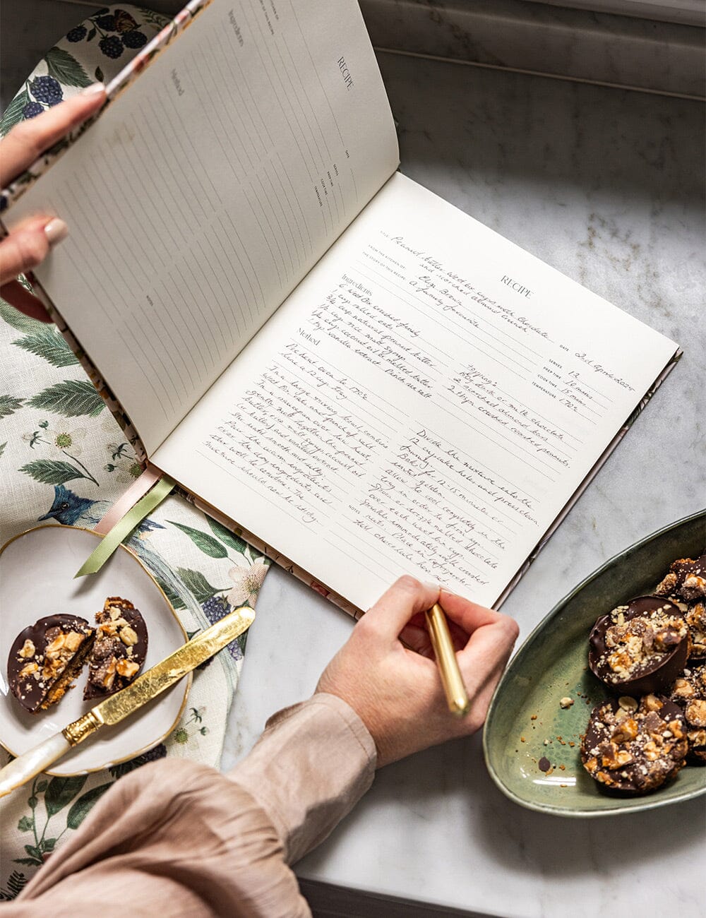 Heirloom Recipe Book Journal