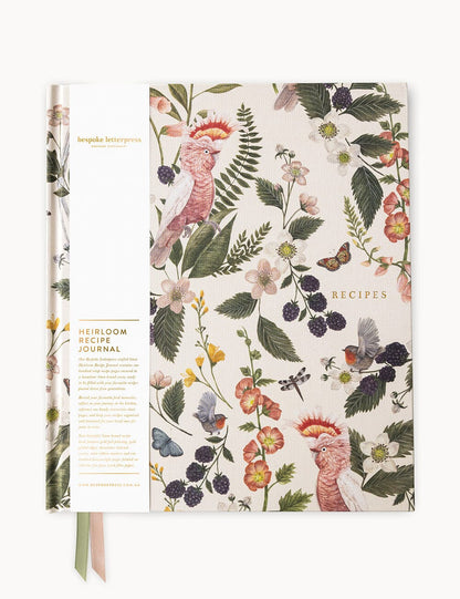 Heirloom Recipe Book Journal
