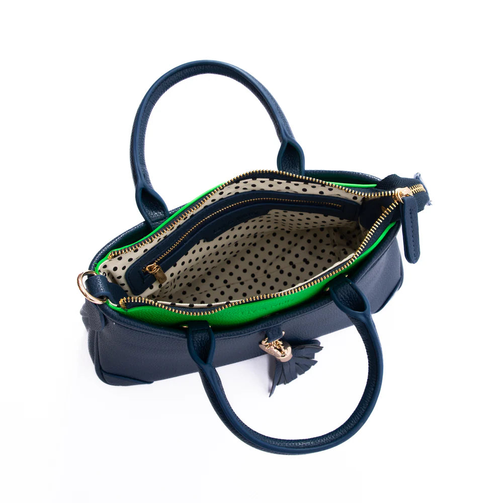 Ruby | Navy/Green