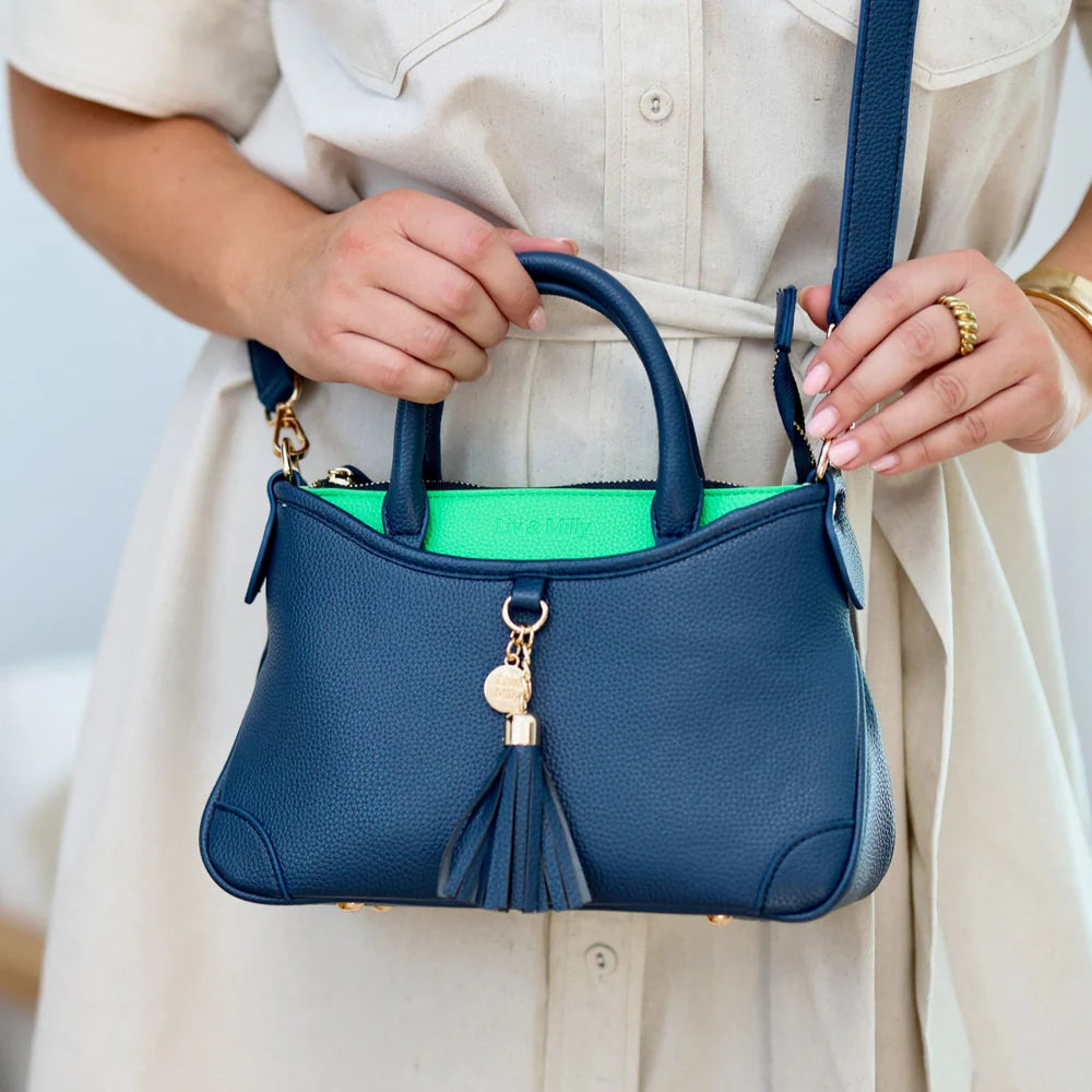 Ruby | Navy/Green
