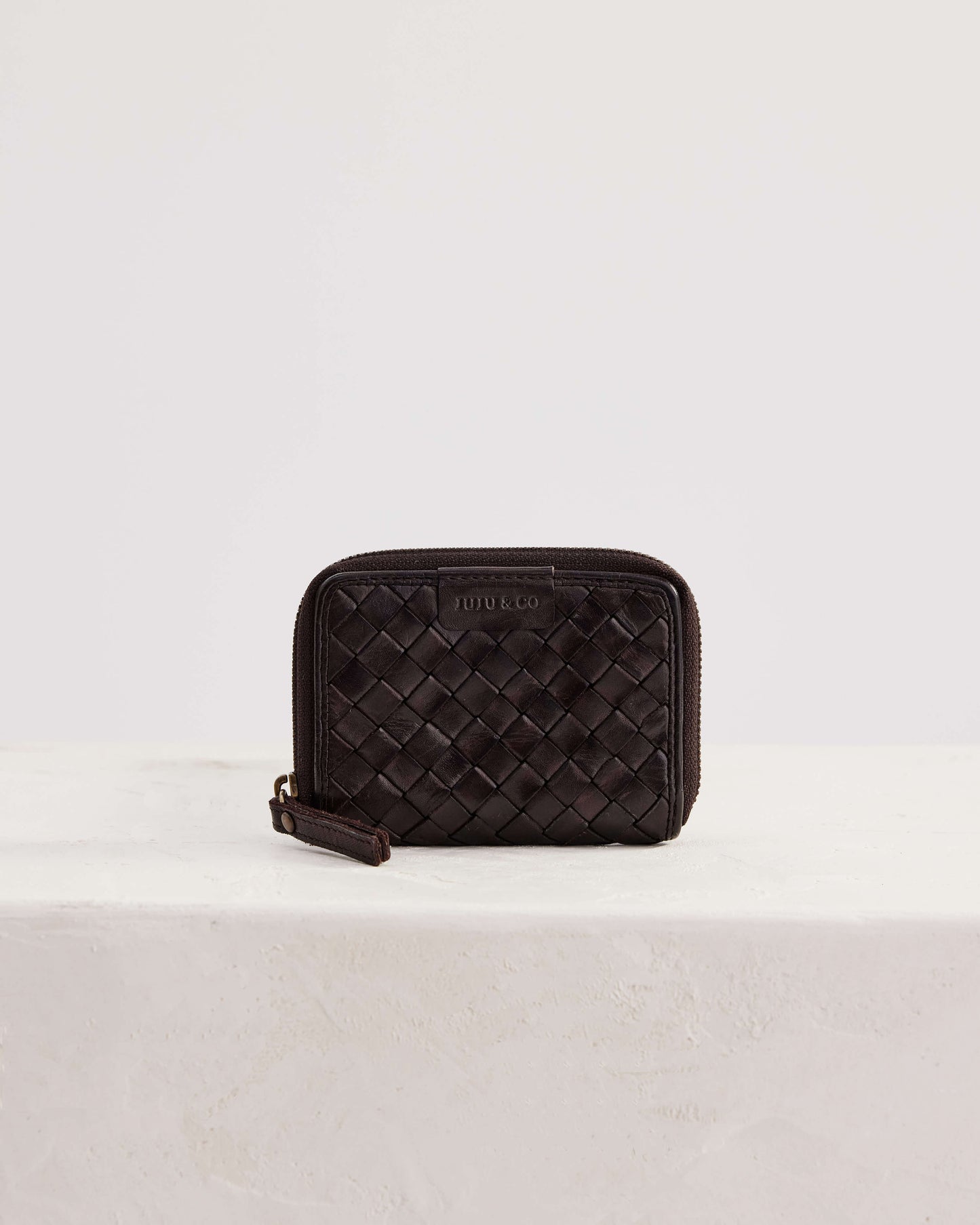 Juju & Co. Small Basque Wallet - Chocolate