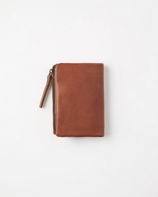 Juju & Co. Small Capri Wallet- Cognac