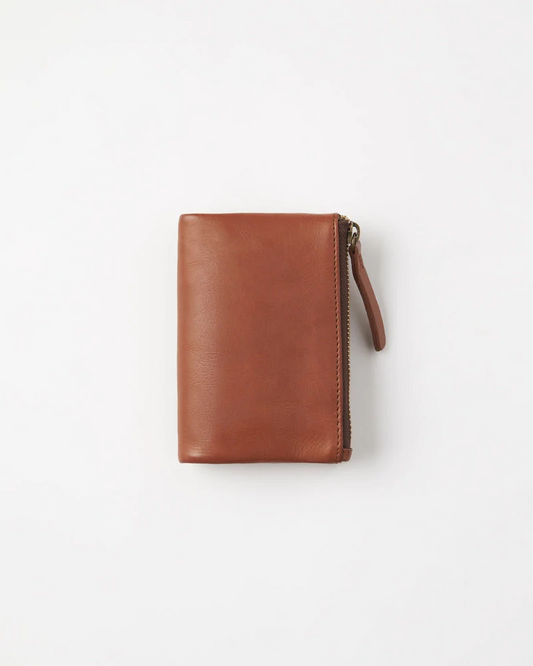 Juju & Co. Small Capri Wallet- Cognac