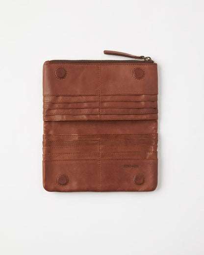 Juju & Co. Large Capri Wallet Cognac