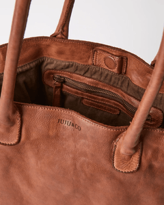 Boston Tote - Cognac