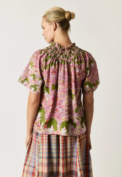 Nancybird Meadows Frill Neck Top