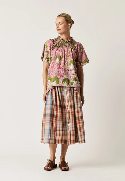 Nancybird Meadows Frill Neck Top