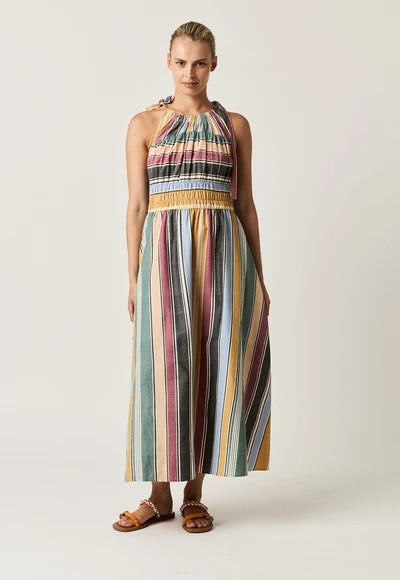 Nancybird Sadie Dress - Atlas Stripe
