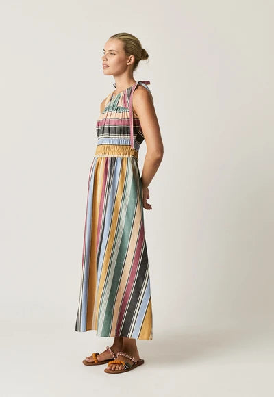 Nancybird Sadie Dress - Atlas Stripe