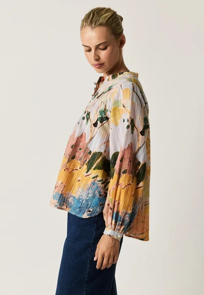 Nancybird Sierra Blouse Long Sleeve - Sunny Clearing