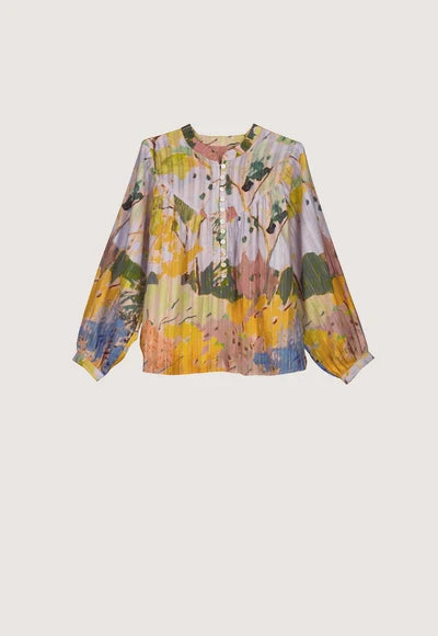 Nancybird Sierra Blouse Long Sleeve - Sunny Clearing
