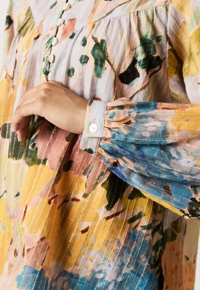 Nancybird Sierra Blouse Long Sleeve - Sunny Clearing