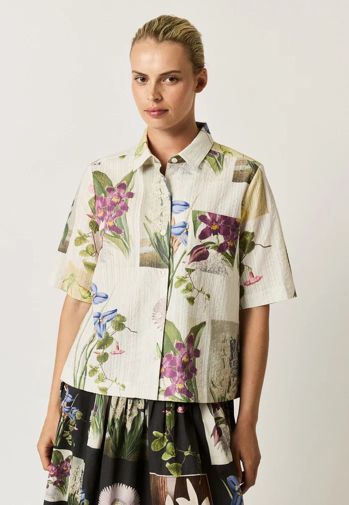 Nancybird Summer Shirt - Archive Floral