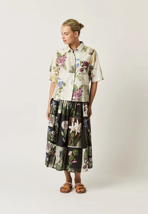 Nancybird Summer Shirt - Archive Floral