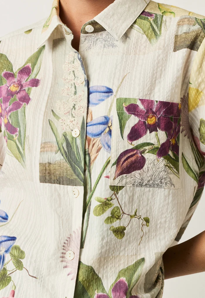 Nancybird Summer Shirt - Archive Floral