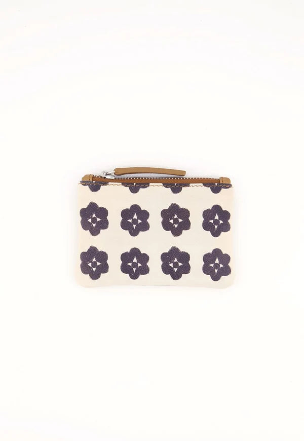 Nancybird Card Purse - Black Floral