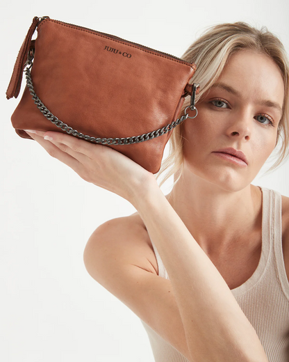 Juju & Co. Good Juju Bag- Cognac