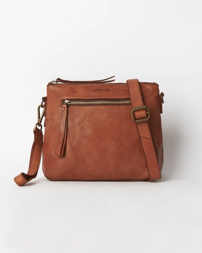 Large Essential Pouch- Cognac