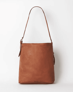 Bucket Tote- Cognac
