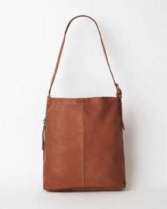Bucket Tote- Cognac