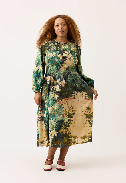 Nancybird Nora Shirred Dress | Flannel Flower