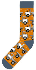 Red Tractor Trucks Socks