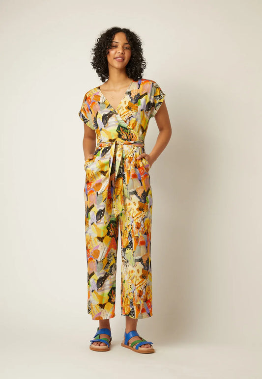 Nancybird Kai Wrap Jumpsuit- Little Rann