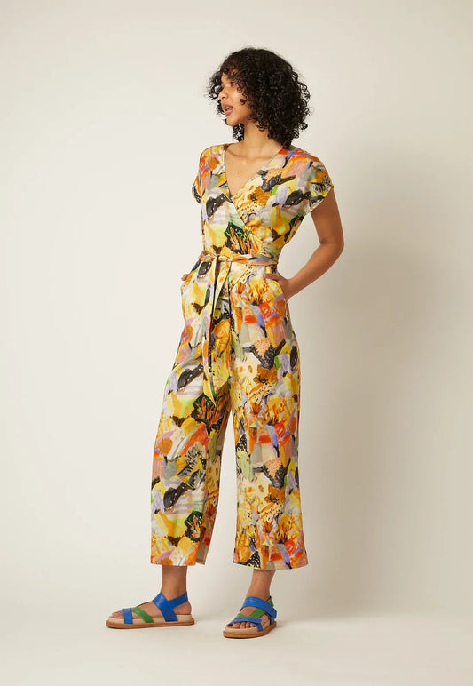 Nancybird Kai Wrap Jumpsuit- Little Rann