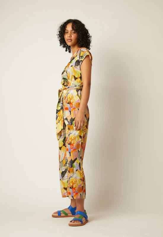 Nancybird Kai Wrap Jumpsuit- Little Rann