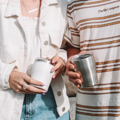 Huski Short Tumbler 2.0 - Brushed Stainless