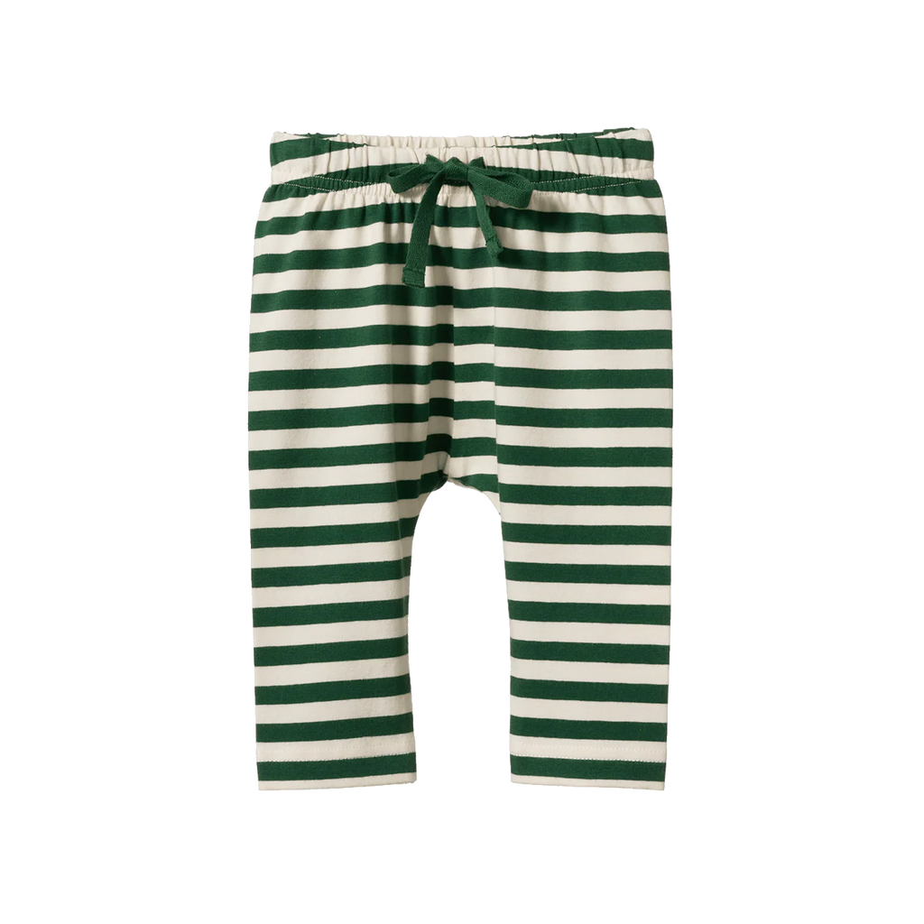 Nature Baby Sunday Pants - Eden Sea Stripe