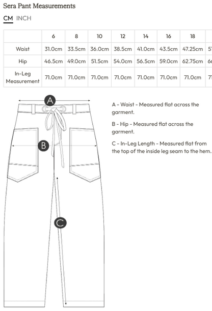 Nancybird Sera Pant - Deep Blue